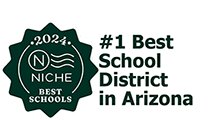 Voted 2024 #1 Best School District in Arizona by Niche.com