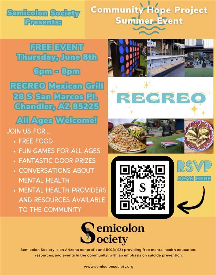 Community Hope Project Summer Event