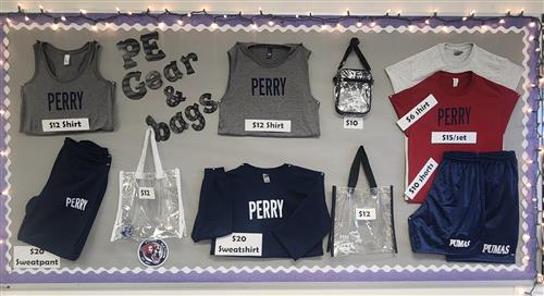 PE GEAR AND CLEAR BAGS