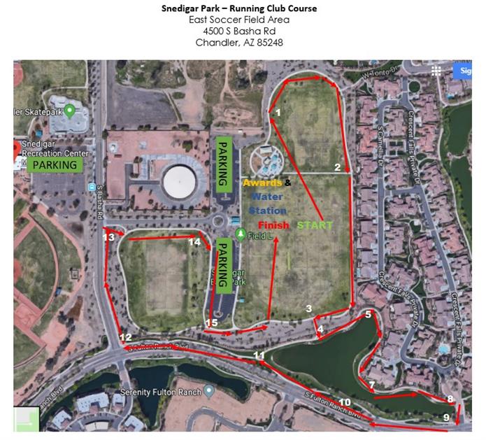 Snedigar Park Map 