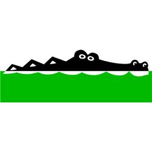 Gator swimming