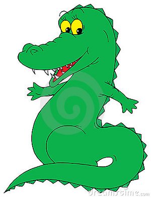 Dancing gator