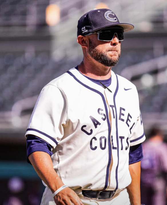  Matt Denny, head baseball coach at Casteel High School