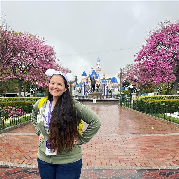 Kristina Griffin at Disneyland 2023
