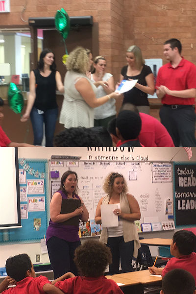 Frye 3rd, 4th and 5th grade teachers and the CEF Woo Hoo Patrol Frye 3rd, 4th and 5th grade teachers and the CEF Woo Hoo Patrol