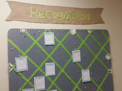 Staff Recognition Board Staff Recognition Board