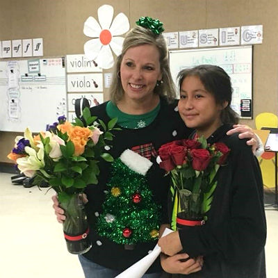 Mrs. Baldenegro and Tysha W. Mrs. Baldenegro and Tysha W.