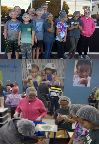 Basha AMS at Feed My Starving Children