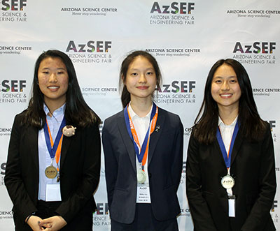 Abby Liu Ella Ai and Thalia Liu
