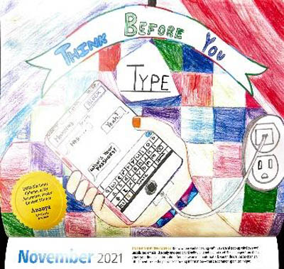 National Cybersecurity Poster Contest Winner