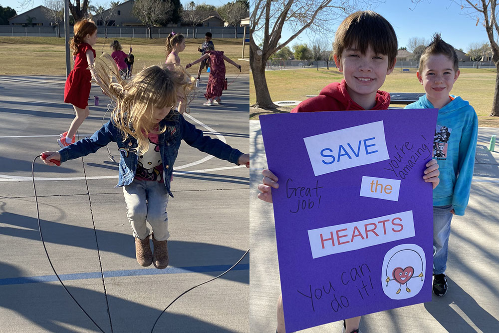 Jumping for Hearts