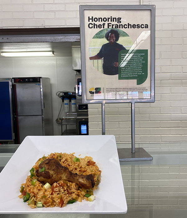 Chef Franchesca Visit