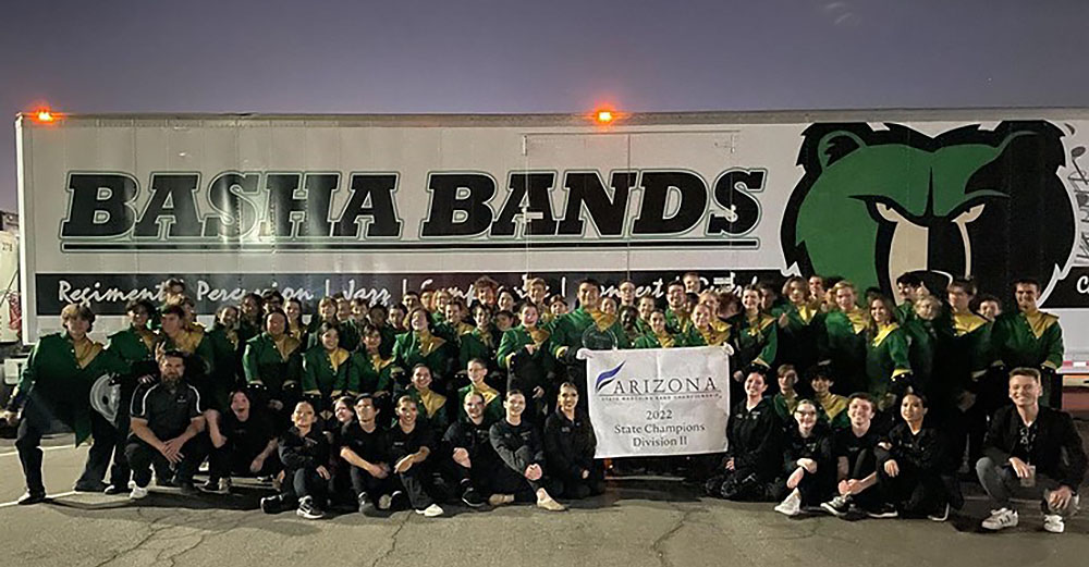 Basha Marching Band Wins State Championship