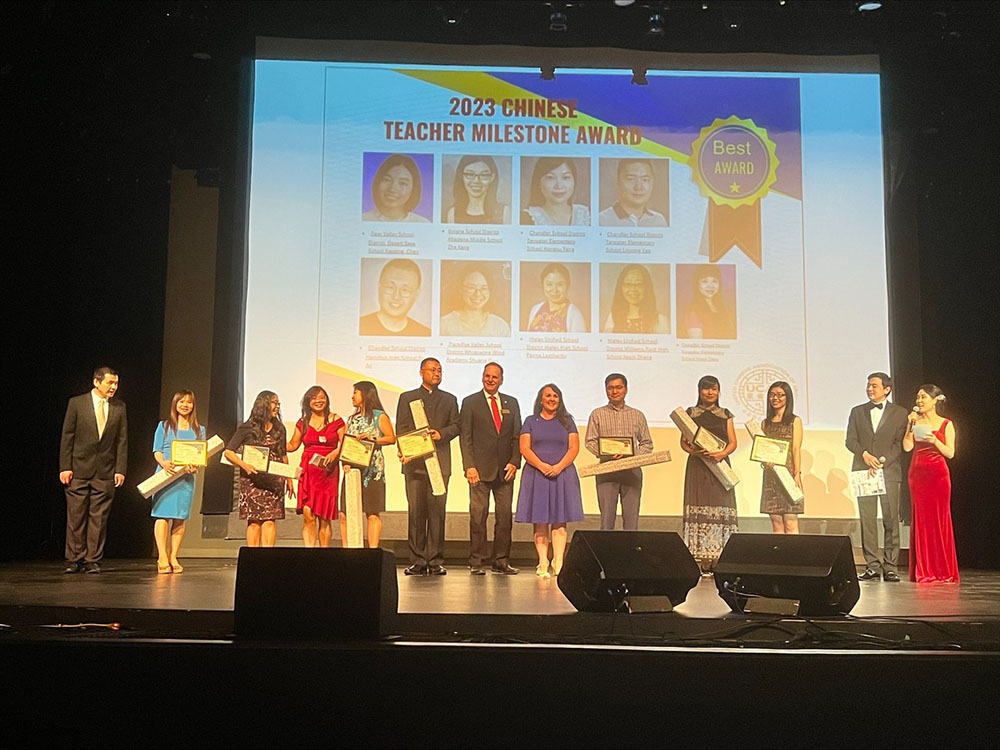 Tarwater Chinese Teacher Milestone Award Tarwater Chinese Teacher Milestone Award