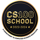 Winner of 2023-2024 CS100 School Award