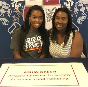 Ashia Green Signing Day May 23, 2018 