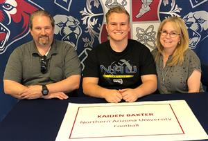 Kaiden Baxter Signing Day 2-7-18 