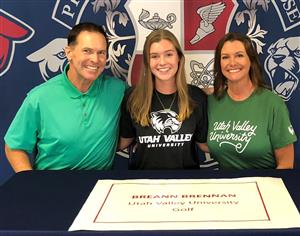 Breann Brennan Signing Day 11-14-18 