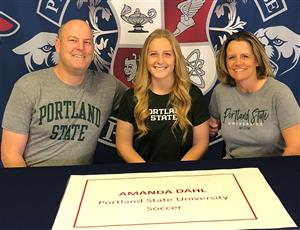 Amanda Dahl Signing Day 2-7-18 