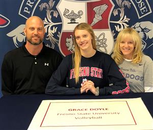 Grace Doyle Signing Day 11-14-18 