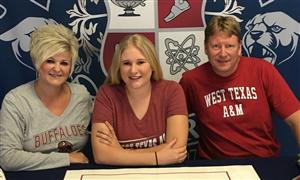 Gabby Emery Signing Day Nov. 2016 