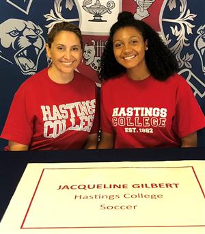 Jacqueline Gilbert Signing Day 4-11-18 