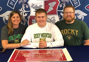 Hayden Patterson Signing Day April 2019 