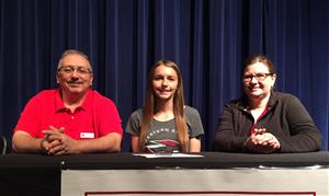 Lauren Hawley Signing Day 2016 