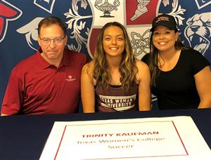 Trinity Kaufman Signing Day 2-7-18 