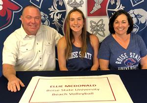 Ellie McDonald Signing Day 2-7-18 