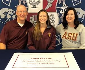 Eryn Myers Signing Day 11-14-18 