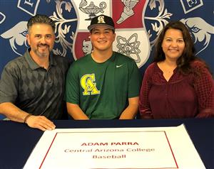 Adam Parra Signing Day 11-14-18 