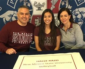 Halle Razo Signing Day 11-2017 