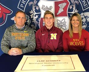 Clay Schmitz Signing Day 2-6-19 