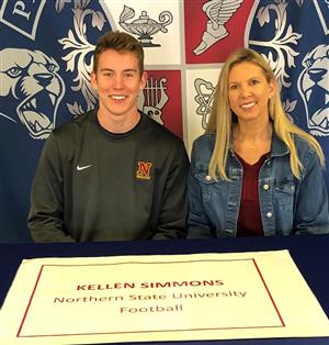 Kellen Simmons Signing Day 2-6-19 