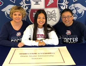Shaylynn Uyeshiro Signing Day 2-6-19 