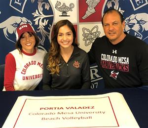 Portia Valadez Signing Day 2-7-18 