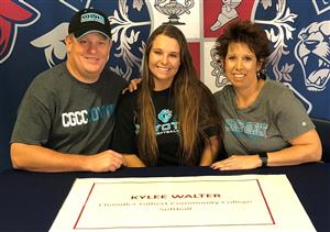 Kylee Walter Signing Day 2-7/18 