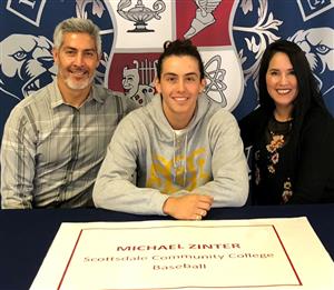 Michael Zinter Signing Day 11-14-18 