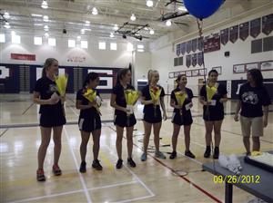 Jillian, Becca, Madison, Celina, Angela, Cristina 
