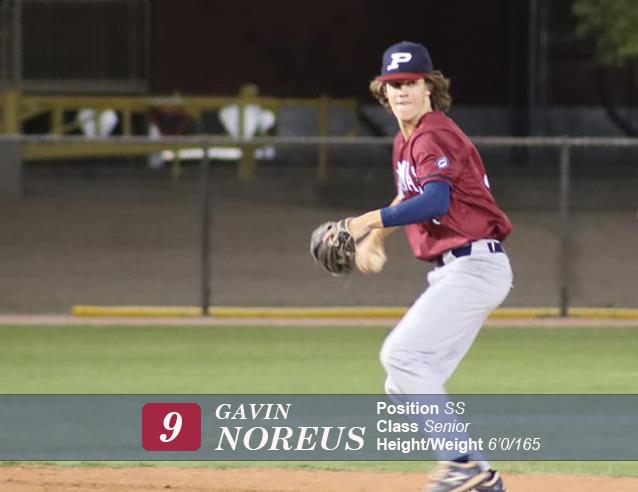 Senior Gavin Noreus