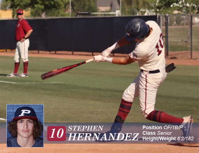 Senior Stephen Hernandez
