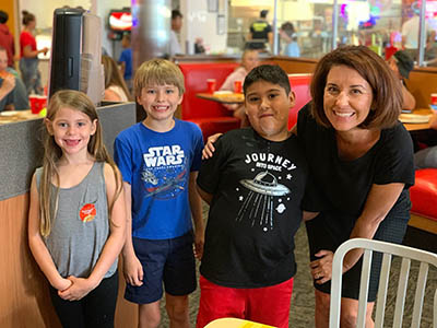 Peter Piper Back to School Pizza Party