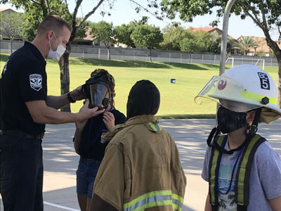  Phoenix Fire Department Batallion Chief Danny Gile Visits