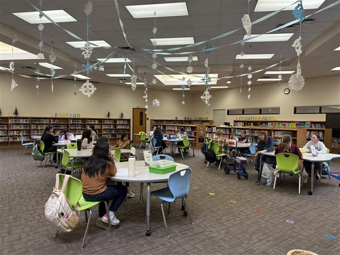 Battle of the Books students Battle of the Books students