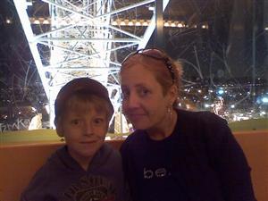 Mrs. Mac and her son Mrs. Mac and her son