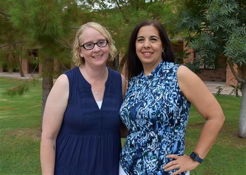 Ms. Cabrera and Mrs. Ballesteros