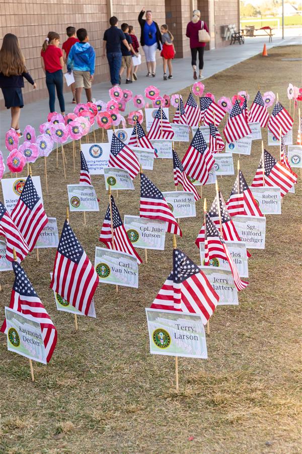 Auxier Elementary Photo Albums / Veteran's Day Celebration 2021