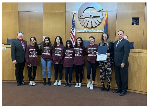 Badminton State Champions