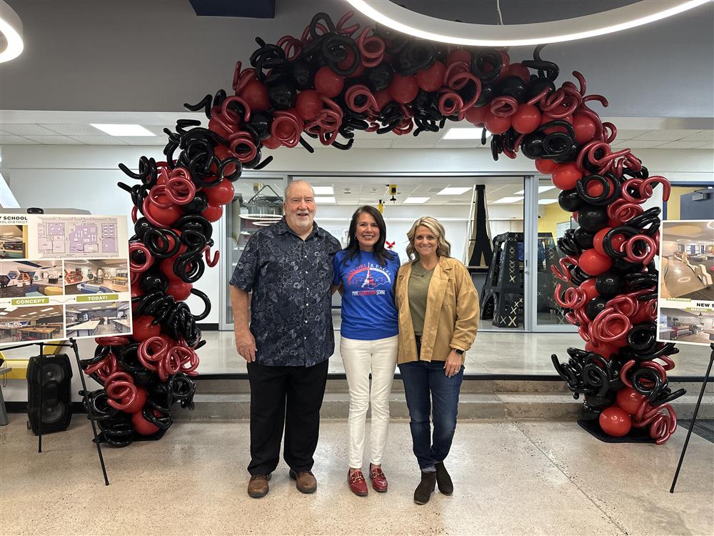 An image of three Frye Elementary School principals.